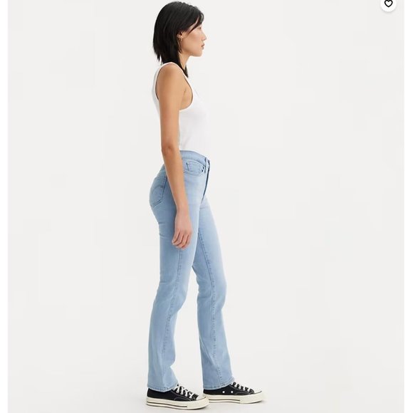 🌸 NWT Levi's 311 Shaping Straight Leg Jeans in Oahu Morning Dew Light Wash - Picture 9 of 13